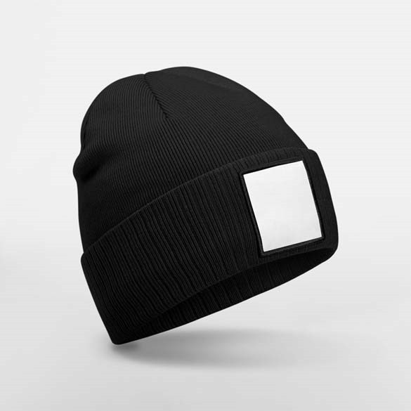 Appliqu? patch beanie