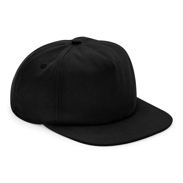 Organic cotton unstructured 5-panel cap