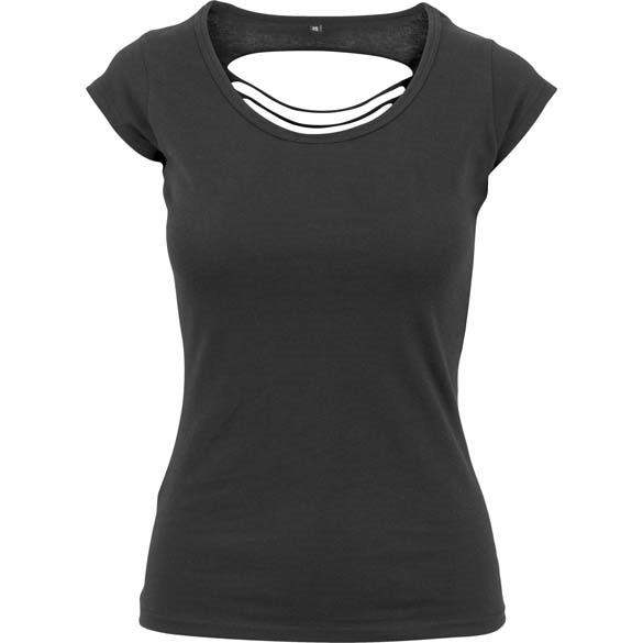 Women&#39;s back cut tee