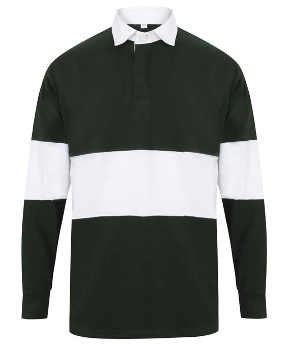 Panelled rugby shirt