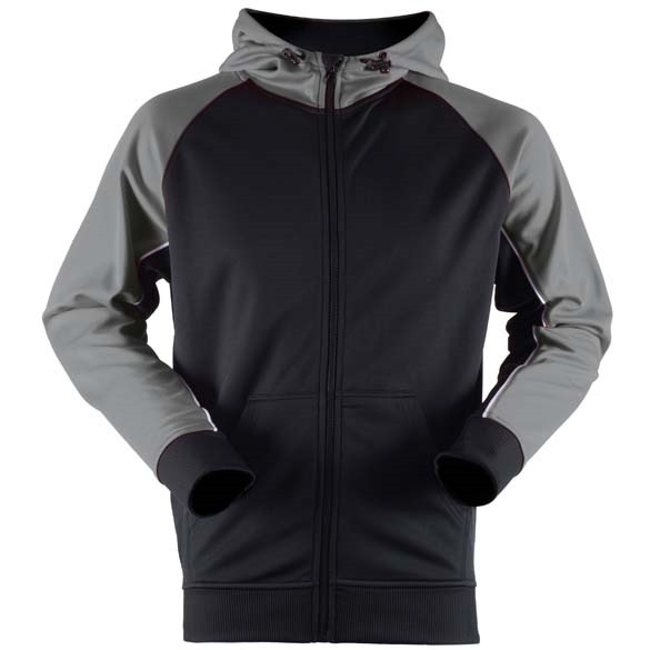 Panelled sports hoodie