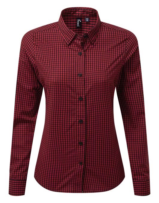 Women&#39;s Maxton check long sleeve shirt