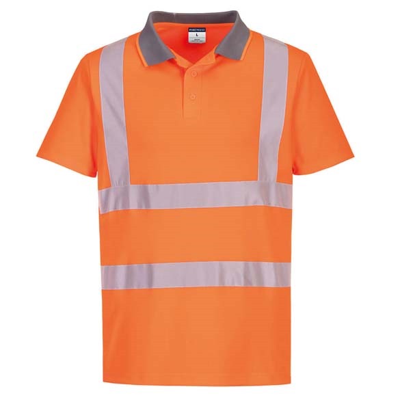 Eco Hi-vis short sleeve polo (EC10)