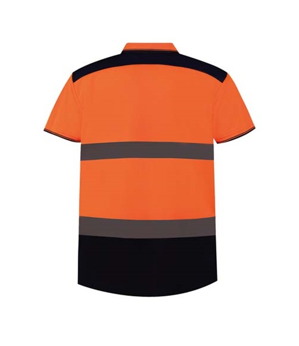 Hi-vis two-tone polo shirt (HVJ220)