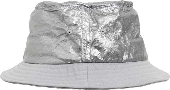 Crinkled paper bucket hat (5003CP)